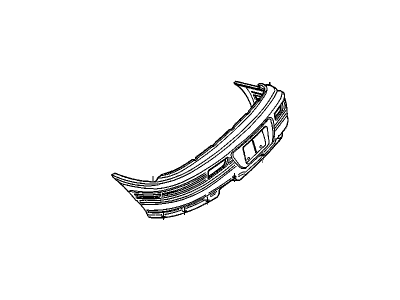 GM 22588753 Rear Bumper Cover