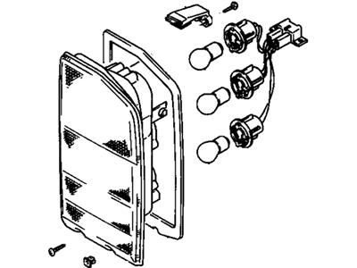 GM 96059638 Lamp Assembly, Rear Rh Tail