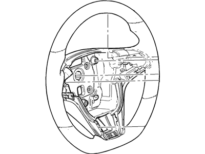 GM 22896550 Steering Wheel