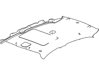 GM 22757238 Panel Assembly, Headlining Trim *Titanium