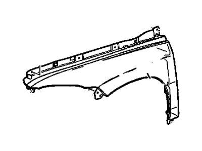 GM 20919882 Fender Assembly, Front