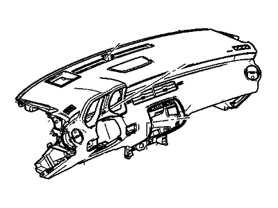 GM 92242672 Pad,Instrument Panel Trim