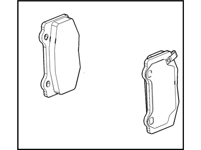 GM 23300244 Pad Kit, Rear Disc Brake