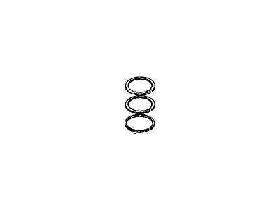 1993 Chevrolet Storm Piston Ring - 97044416