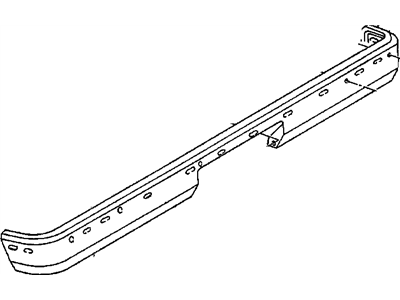 GM 15961871 Bar, Rear Bumper Imp