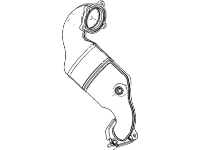 GM 12641644 3Way Catalytic Convertor Assembly