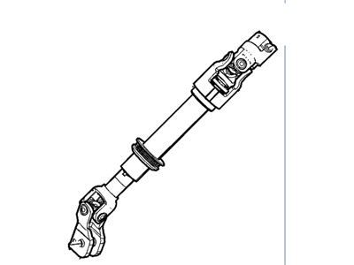 2011 Cadillac SRX Steering Shaft - 22828131