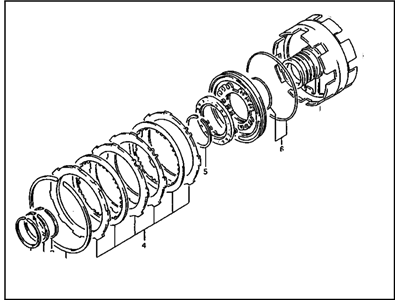 GM 91174579 Brake Asm,Drive & 2nd (On Esn)