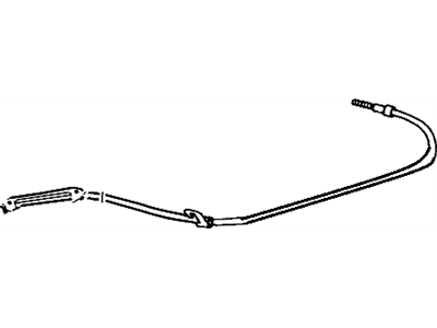 1991 Pontiac Grand Am Parking Brake Cable - 25523078