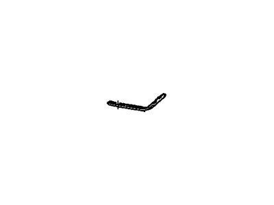 GM 23226001 Guide, Rear Bumper Fascia