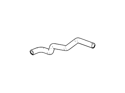 GM 96958201 Radiator SURGE TANK Outlet Hose