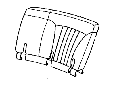 1999 GMC Jimmy Seat Cushion Pad - 12470112