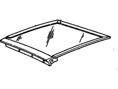 GM 12343251 Window Kit,Roof Lift Off