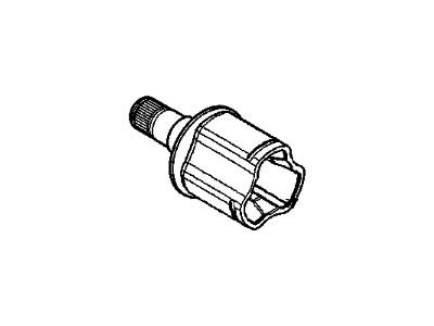 GM 88957231 Joint Kit,Front Wheel Drive Shaft Tri, Pot