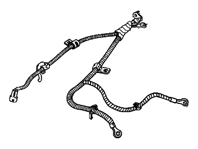 GM 15321268 Cable Asm,Battery Positive Junction Block(47"Long)