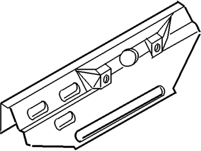 GM 25542874 Reinforcement, Outside Rear View Mirror