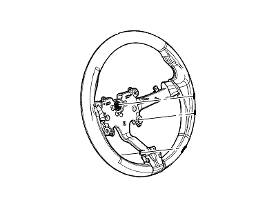 Chevrolet Spark Steering Wheel - 95273796