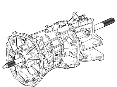 2017 Chevrolet Corvette Transmission Assembly - 24290539