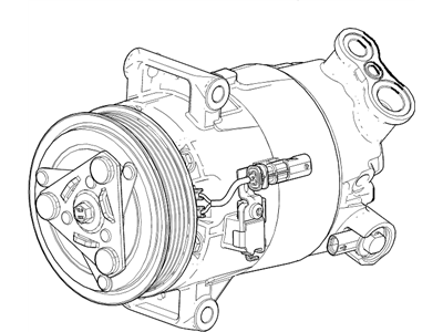 2020 Buick Envision A/C Compressor - 23377847