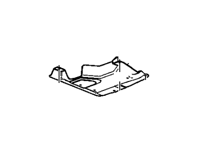 GM 25863031 Shield Assembly, Electronic Brake Control Module Splash