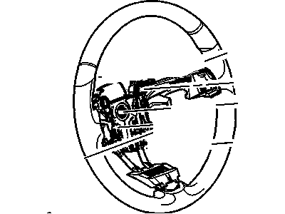Cadillac STS Steering Wheel - 25921224