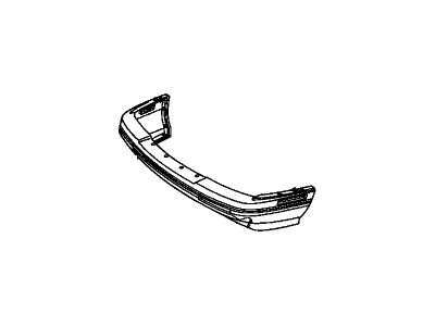 1995 Chevrolet Beretta Bumper - 22652144