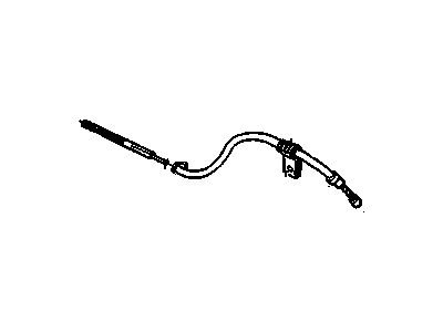 GM 10308435 Cable Assembly, Parking Brake Rear *Marked Print