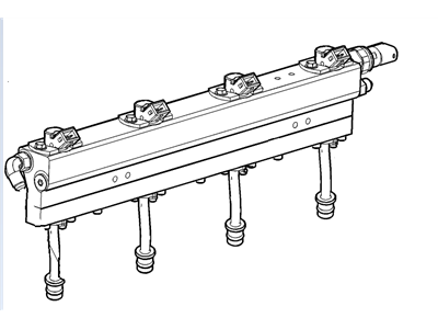 GM 22937937 Rail Assembly, Sequential Multiport Fuel Injection Fuel