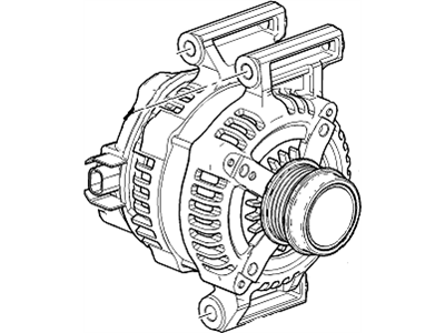 2019 GMC Acadia Alternator - 84093307