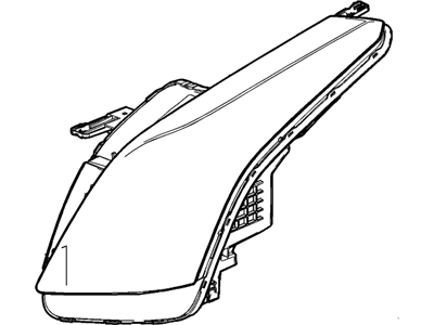 GM 23214323 Headlamp Assembly