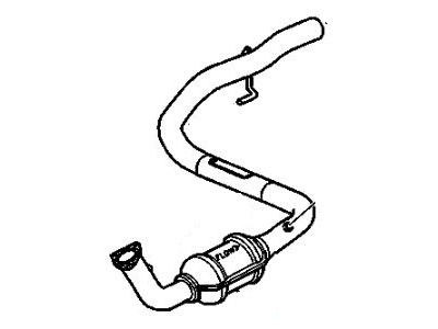 GM 10395214 3Way Catalytic Convertor Assembly (W/ Exhaust Manifold P