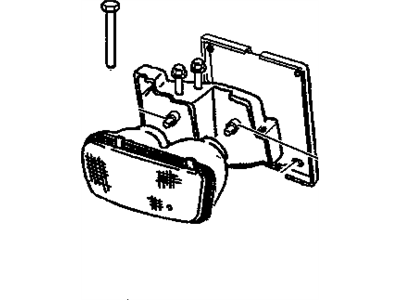 GM 15738658 Capsule/Headlamp/Fog Lamp Headlamp