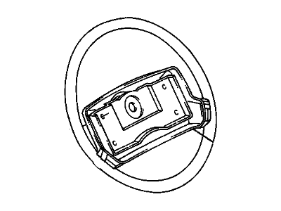 GM 16750249 Steering Wheel Assembly *Camel L