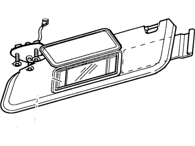 GM 15003105 Sunshade Asm <Use 1C3J*Blue