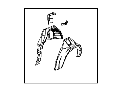 GM 25622890 Panel Assembly, Rear Wheelhouse Inner