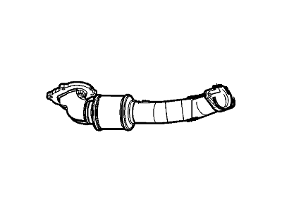 Chevrolet Corvette Exhaust Pipe - 25958407