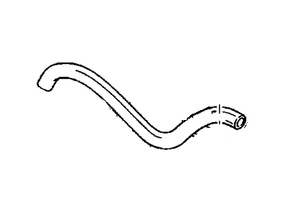 1996 GMC G3500 Radiator Hose - 15699658