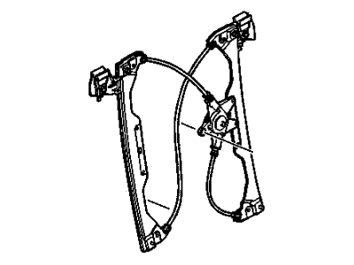 Chevrolet HHR Window Regulator - 22714331