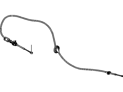 2000 Cadillac Deville Shift Cable - 25703281