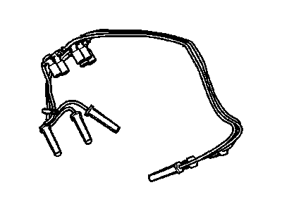Chevrolet Uplander Spark Plug Wires - 89017320