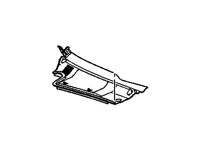 GM 20766645 Panel Assembly, Air Inlet Grille