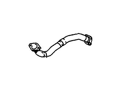 2010 Pontiac Vibe Exhaust Pipe - 88975824