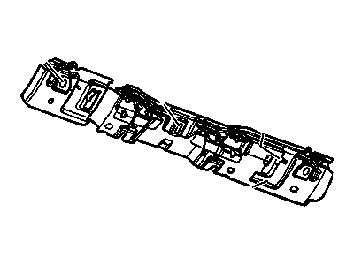 GM 88991683 Bracket Asm,Rear Seat Back Cushion Child Restraint Seat