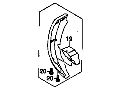 GM 30025200 Flare,Rear Bumper,LH