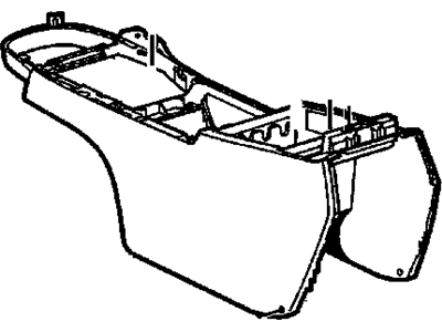 2004 Pontiac GTO Center Console Base - 92109707