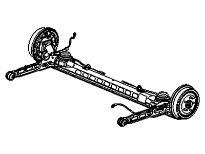 2003 Pontiac Aztek Axle Shaft - 10329159