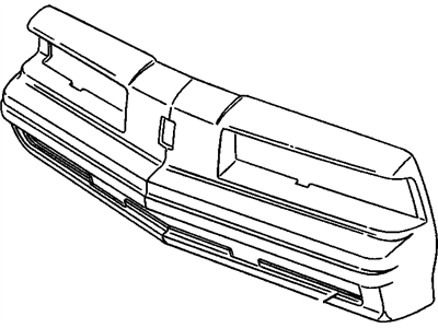 1983 Oldsmobile Firenza Bumper - 22519714