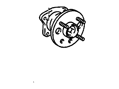 1993 Chevrolet Prizm Wheel Hub - 7470531