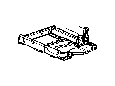 GM 88977735 Frame,Rear Seat #2 Cushion