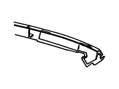 GM 12391780 Reinforcement Assembly, Front Header